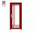 Luxury design glass aluminium bathroom door